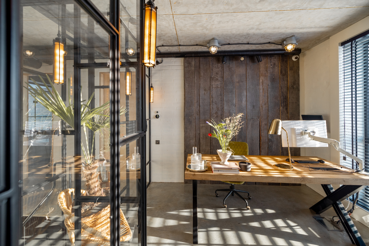 interior glass walls