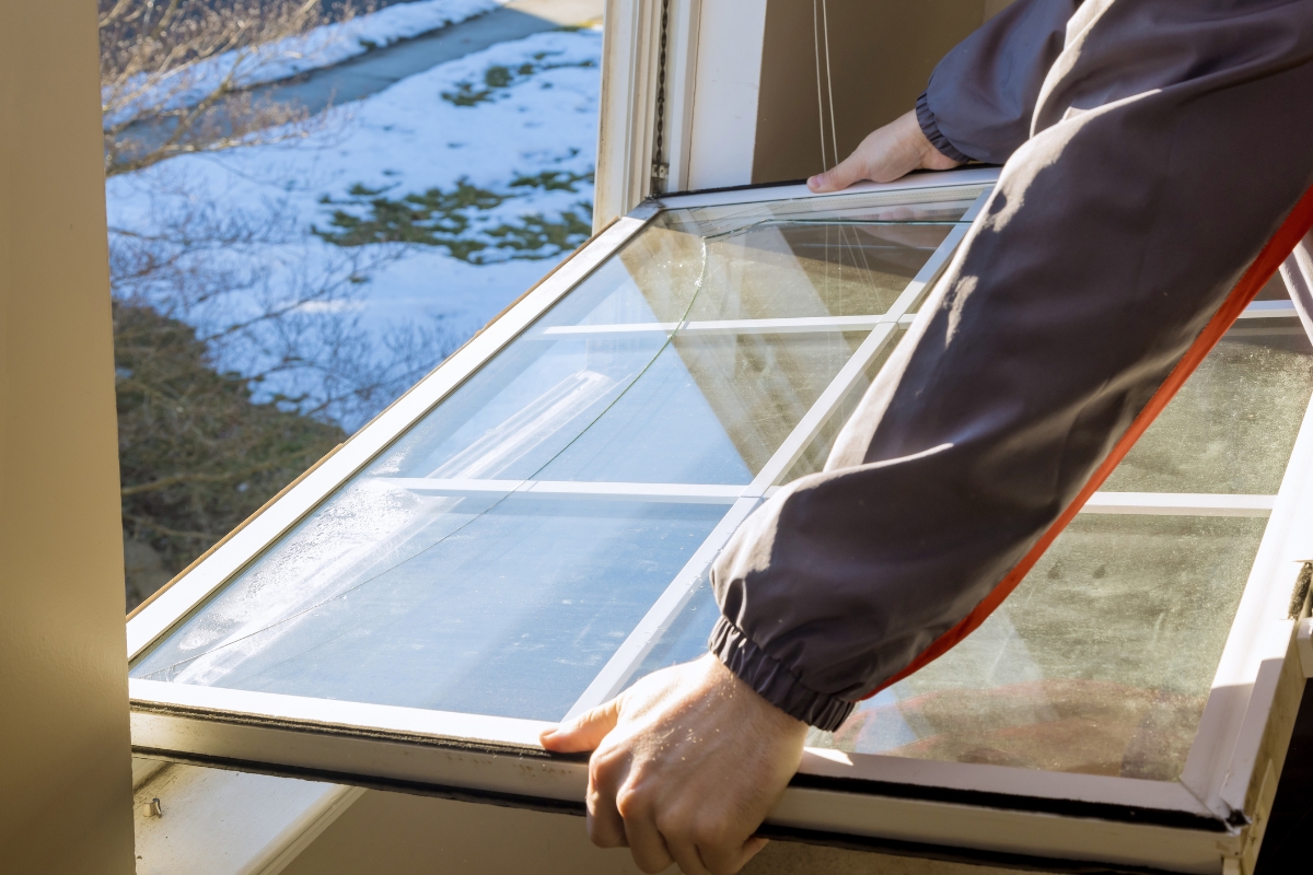 replace broken window